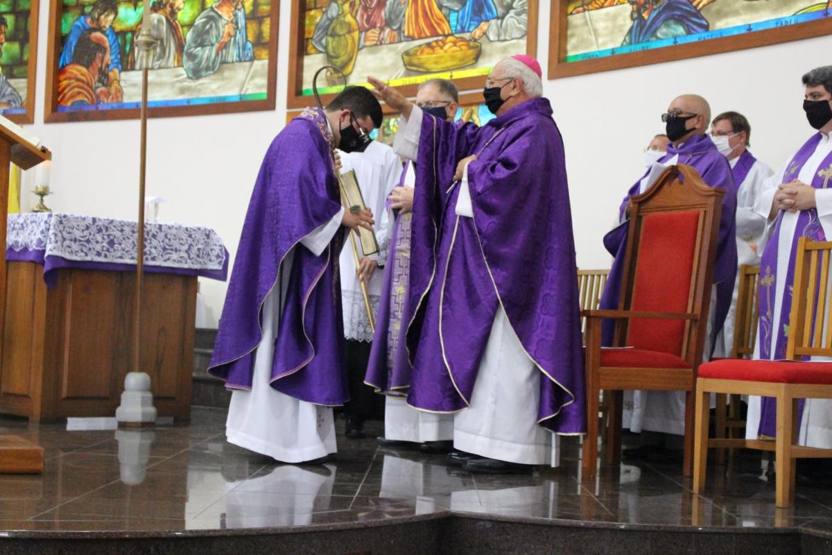 Celebração foi presidida pelo bispo Dom Zeno Hastenteufel