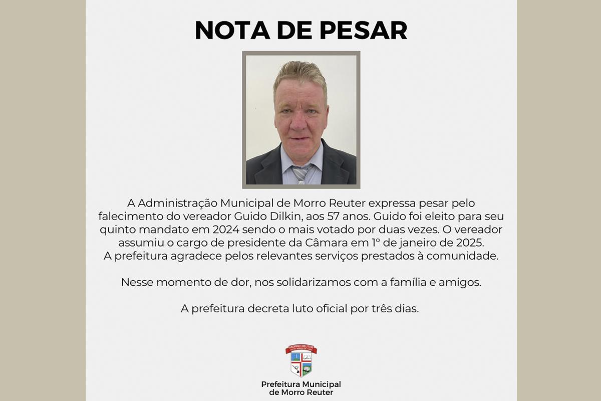 Guido Dilkin tinha 57 anos