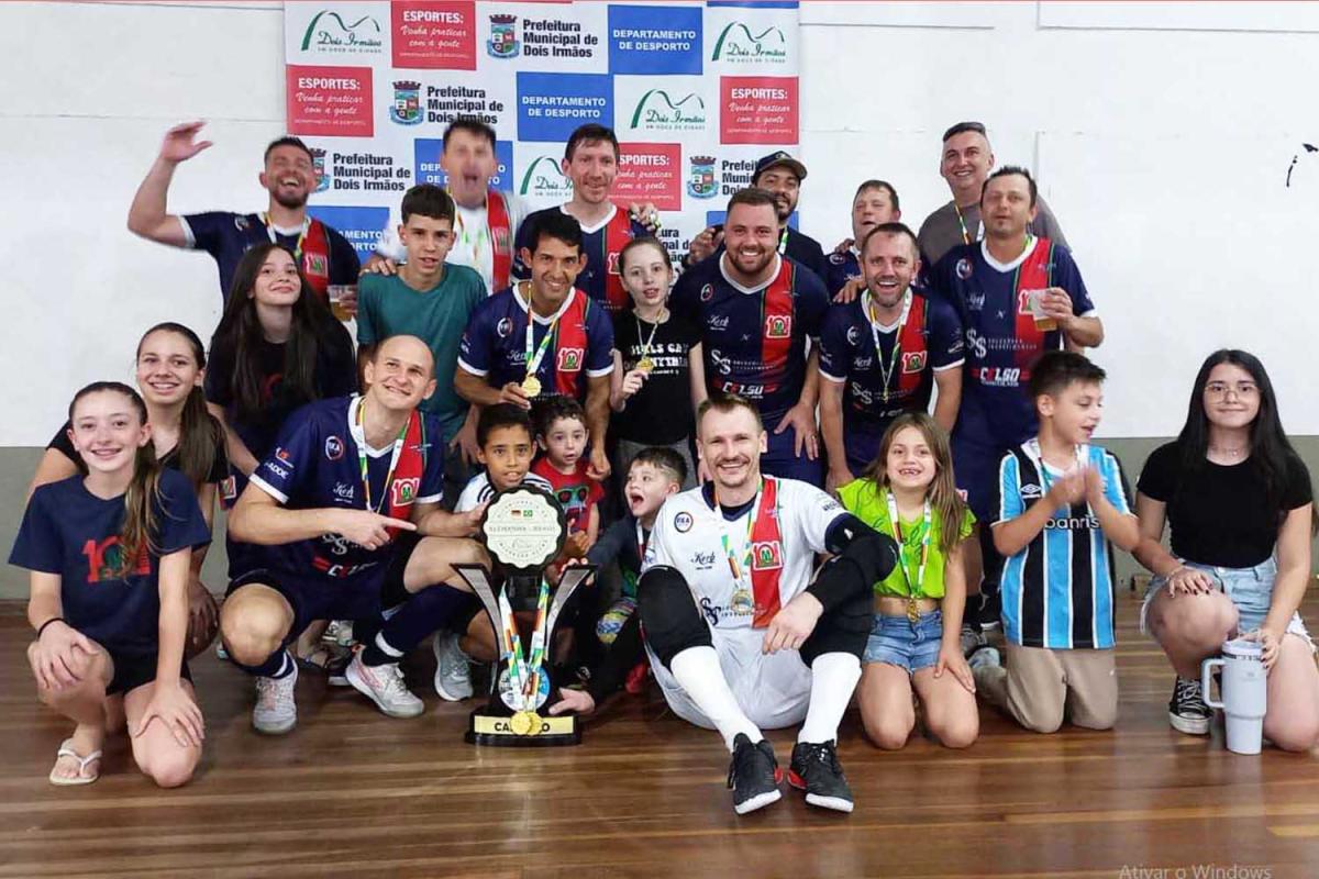 Masculino: 10 de Setembro campeã (Fotos: Divulgação / Desporto)