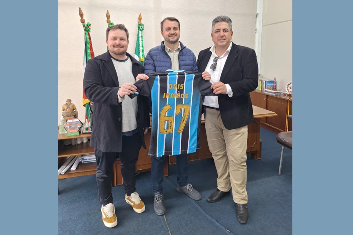 Matheus, Jerri e Gesiel (Foto: Divulgação / PMDI)