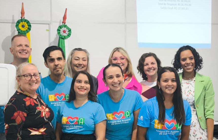Equipe de voluntários da AMA