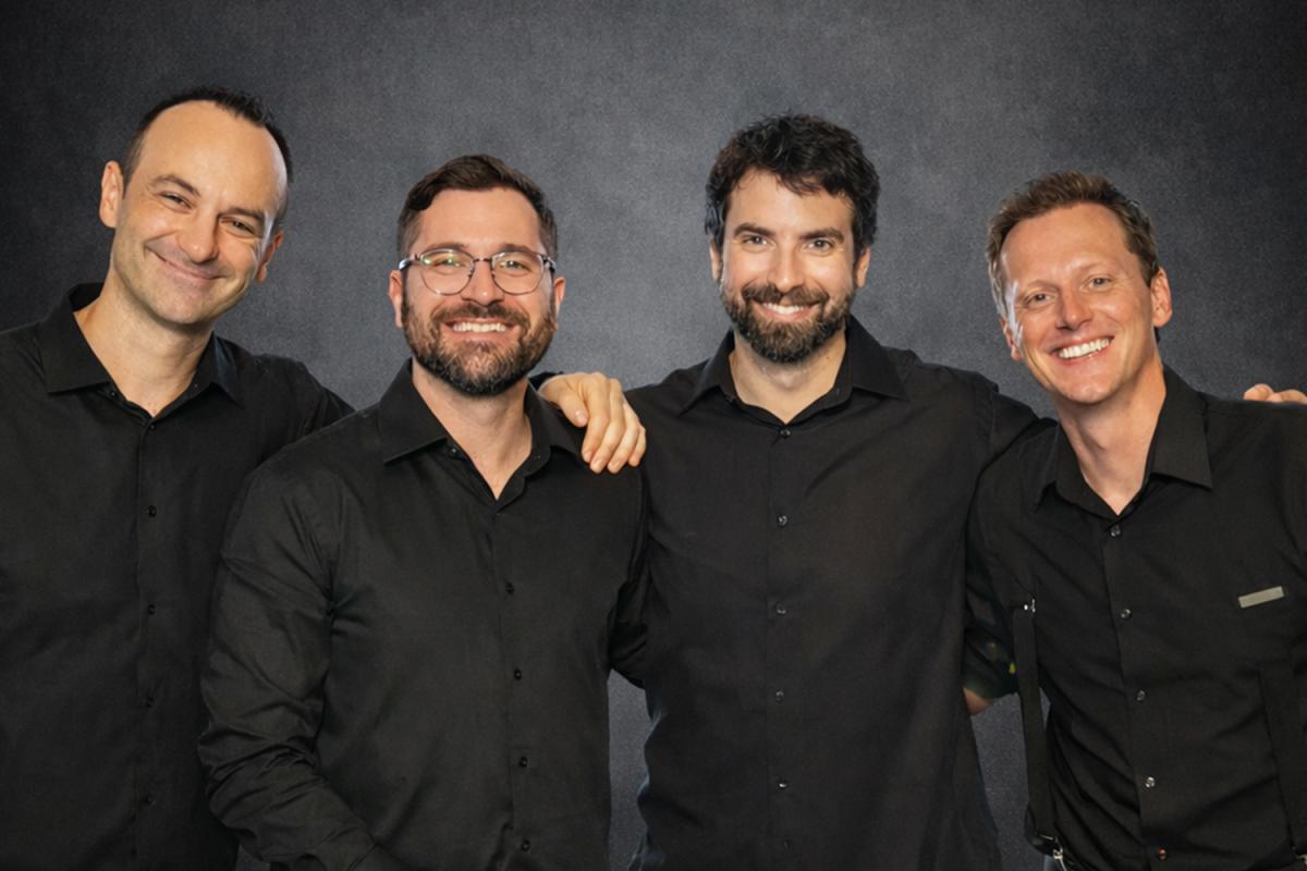 Quarteto instrumental Yangos (Fotos: Divulgação)