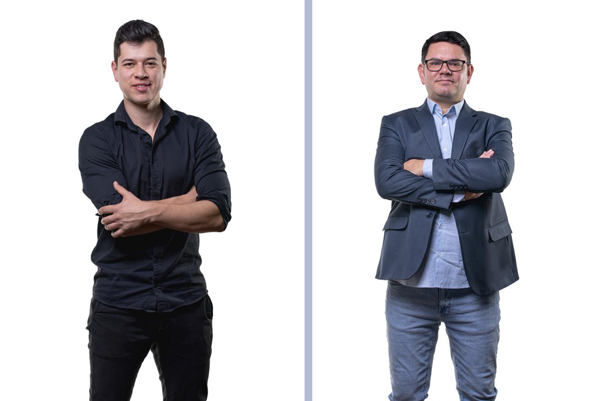 Vereador mais votado em 2024, Ederson (E) dará lugar ao suplente Ricardo (D) na Câmara