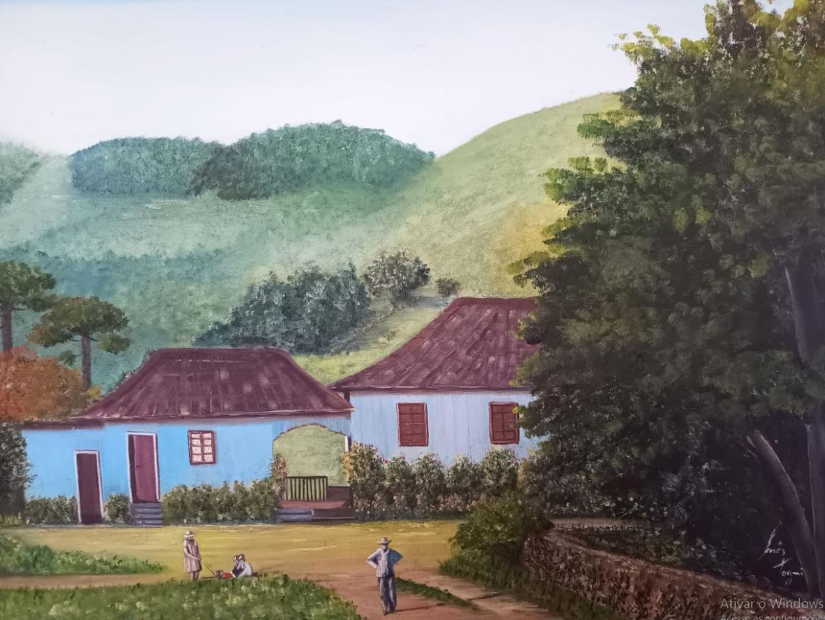 Primeira tela de Inês, a casa dos pais (Fotos: Divulgação)