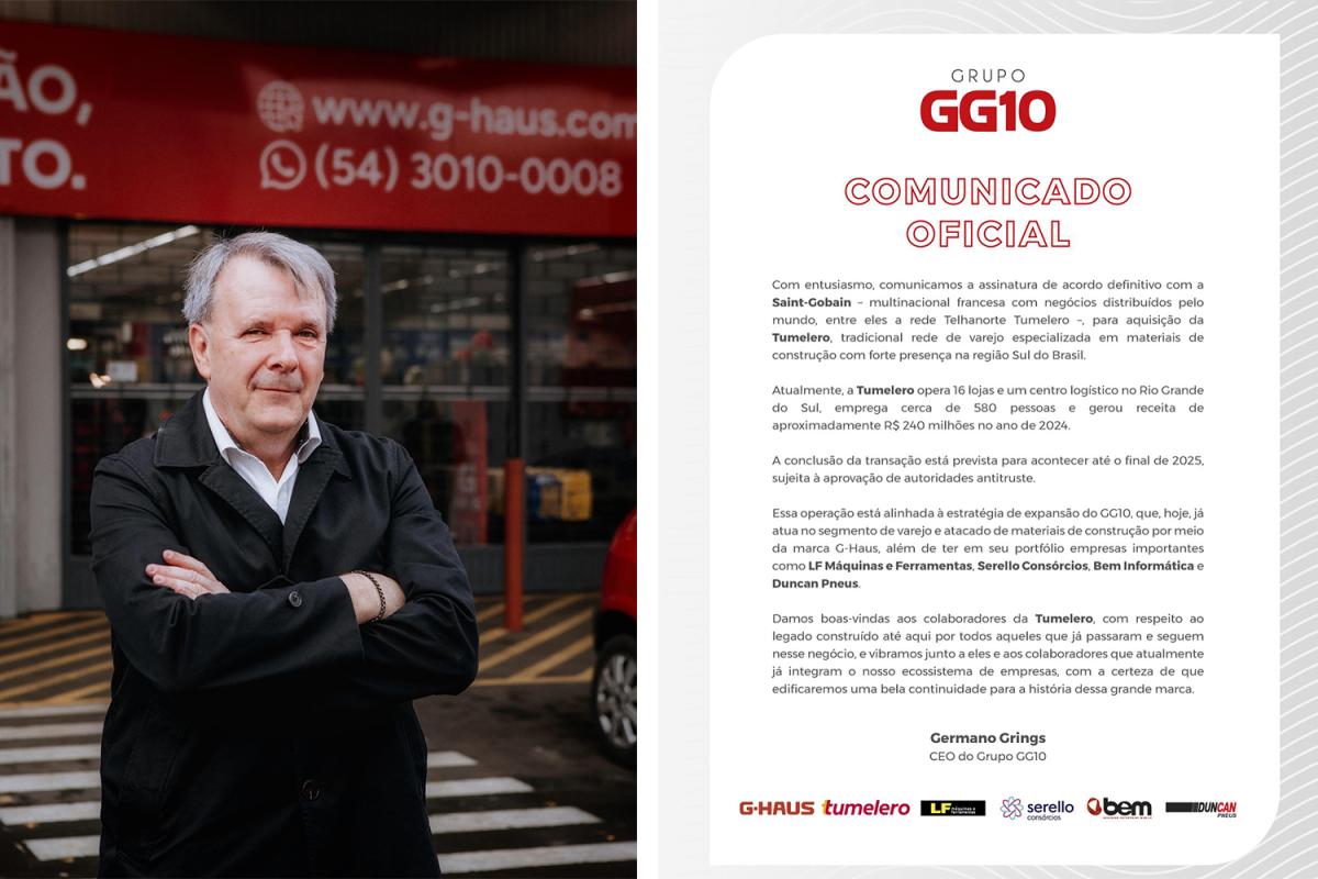 Germano Grings, CEO do Grupo GG10 (Foto: Divulgação)