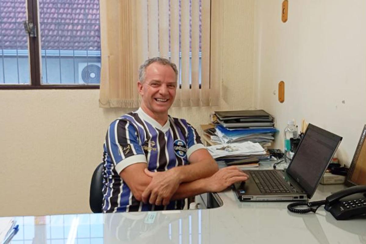 Luis Eduardo Schneider, presidente do Sindicato dos Sapateiros