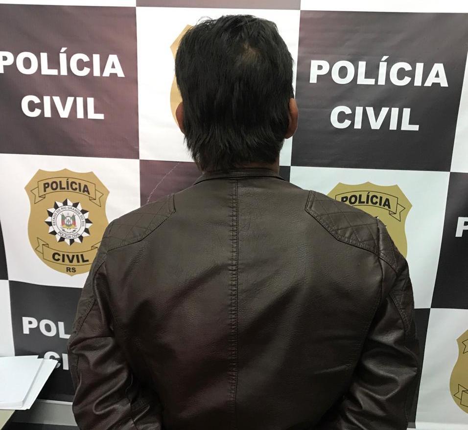 Padrasto foi preso preventivamente na tarde desta sexta-feira (Foto: Polícia Civil / Divulgação)
