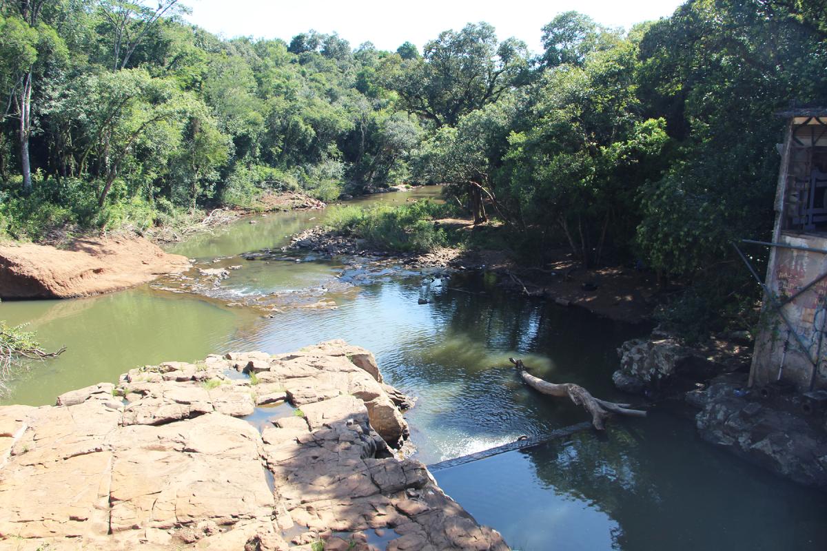 Situação do Arroio Feitoria nesta semana