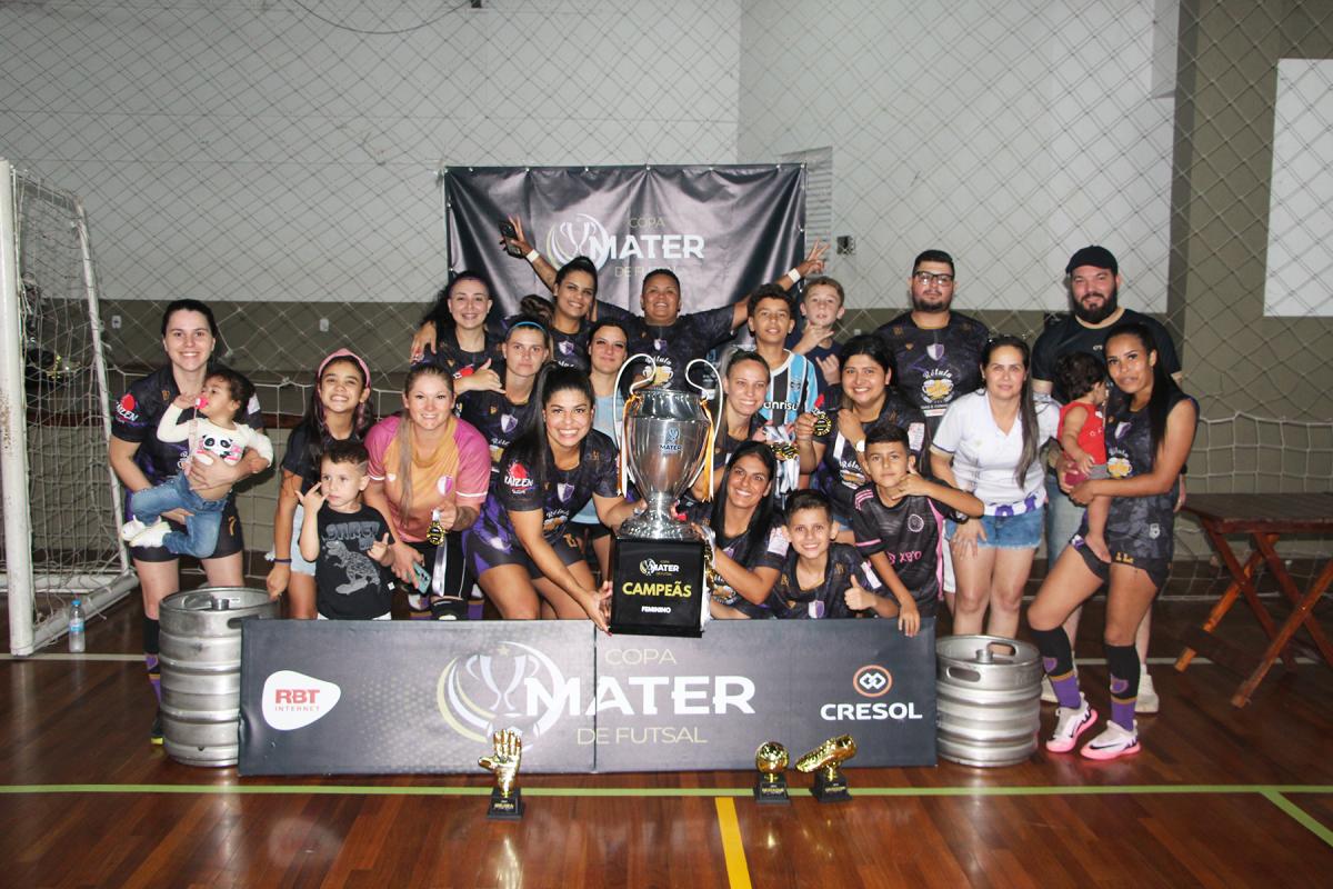 Suave Veneno, de Novo Hamburgo, é a grande campeã da Copa Mater no feminino Suave Veneno, de Novo Hamburgo, é a grande campeã da Copa Mater no feminino