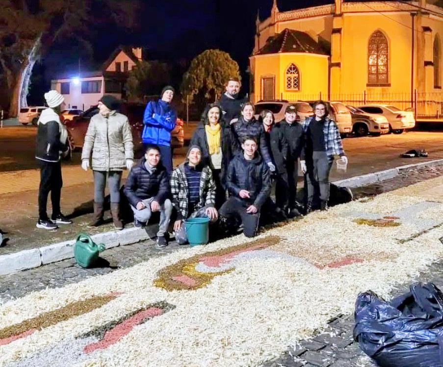 10 participa dos tapetes de Corpus Christi