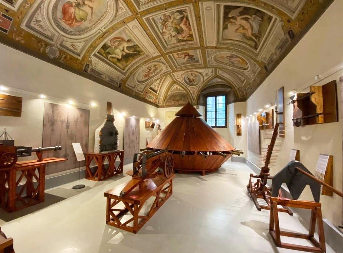 A casa de Leonardo Da Vinci