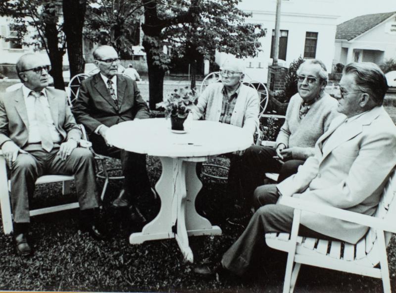 Justino Antonio Vier, Guilherme Bertholdo Becker, Felippe Alfredo Wendling, José Victor Rausch e Felippe Seger Sobrinho