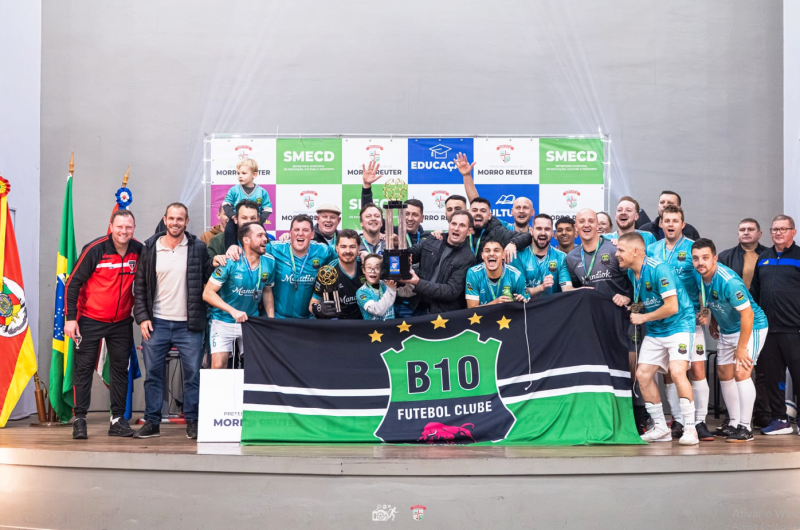 B10 conquista o Municipal de Futsal de Morro Reuter pela sexta vez