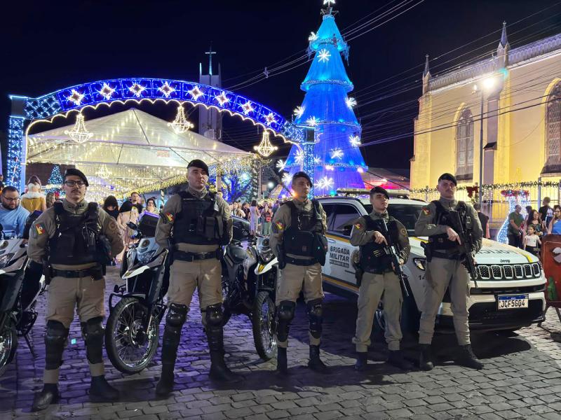 Brigada Militar reforça policiamento durante programação do Natal dos Anjos