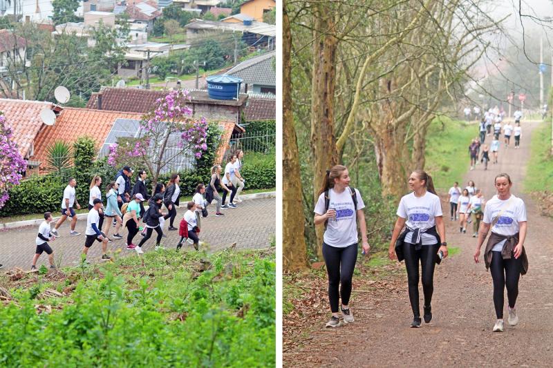 Caminhada do Ar da OXY reúne mais de 150 participantes em Morro Reuter