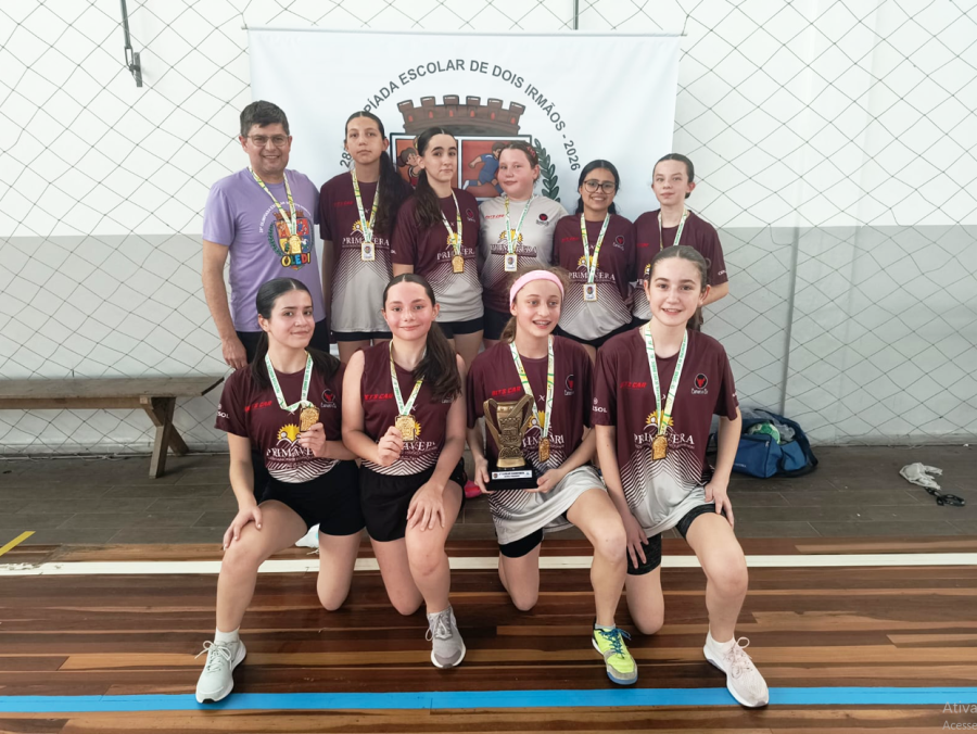 Campeã do feminino: EMEF Primavera