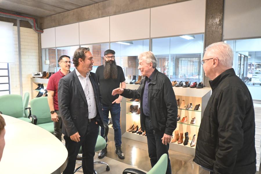 Com o empresário Ricardo Wirth