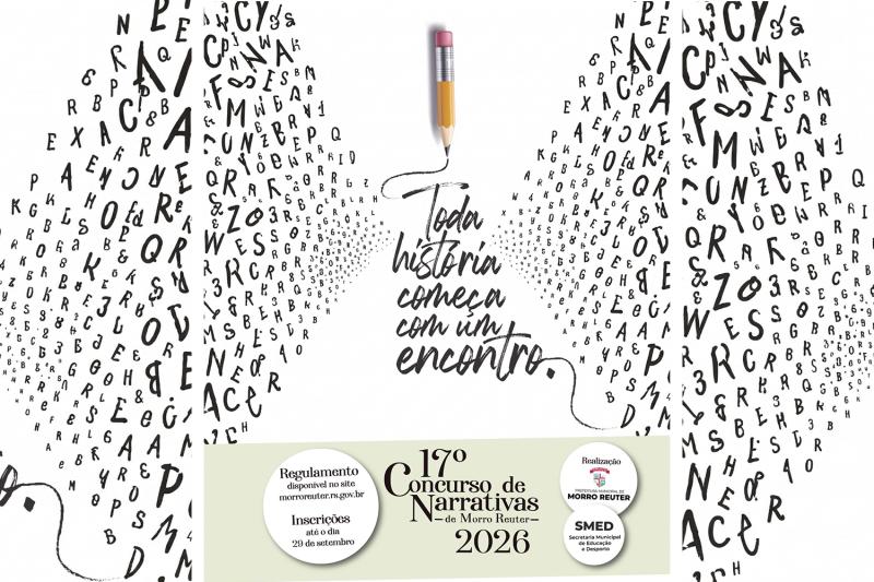 Concurso de Narrativas de Morro Reuter está com inscrições abertas