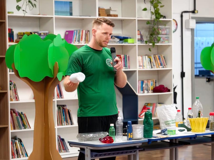 Cooperativa de Recicladores também participou