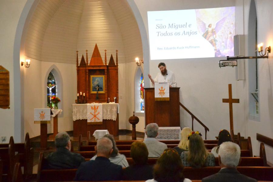 Culto na Igreja Luterana (Foto: Divulgação / PMDI)