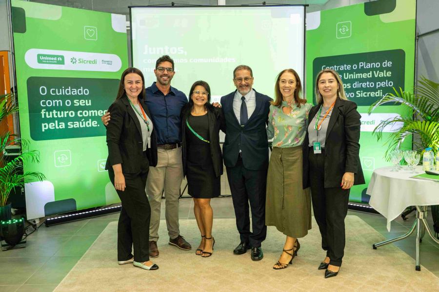 Daniela Pessetto, Orlando Sousa, Emanoela Reis, Ronaldo Liota, Marilaine Dalmaz e Jusimara Motta