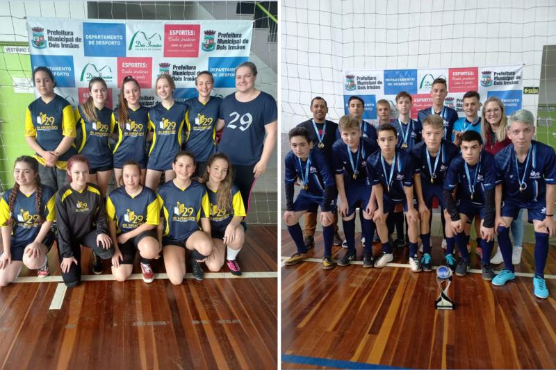 Departamento de Desporto divulga campeões da Copa Talentos de Futsal