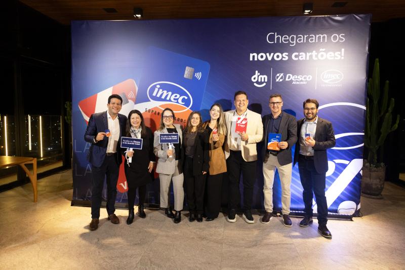 Desco Atacado e Imec Supermercados apresentam novos cartões bandeirados