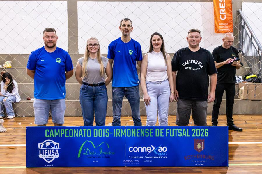 Diretoria da LIFUSA, organizadora da competição