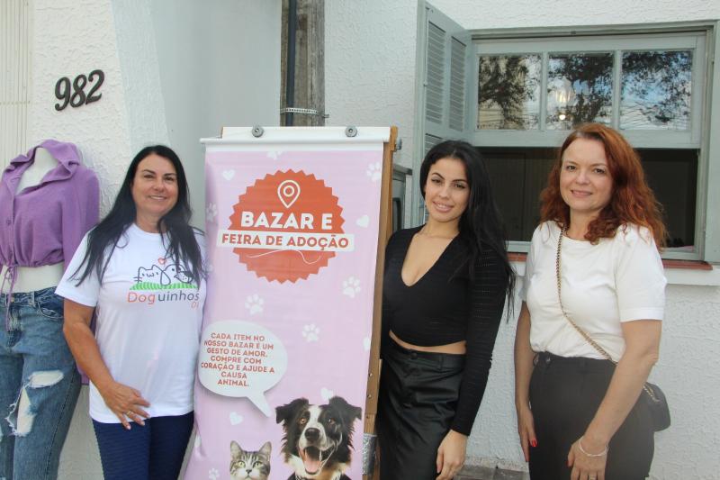Leila Wendling, Maria Eduarda de Campos e Geanine Michelle Nienow