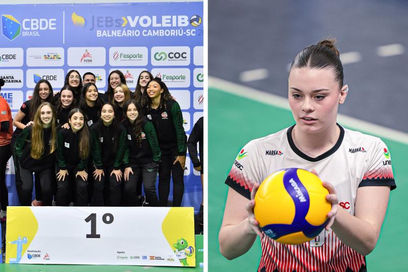 Dois-irmonense embarca para disputar Mundial Escolar de Voleibol na China