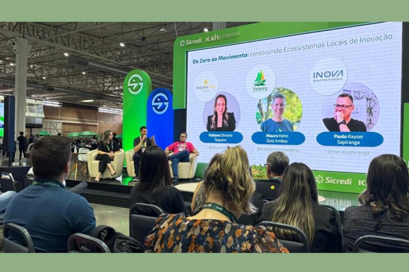 Ecossistema Veleiro é apresentado no evento de inovação Gramado Summit