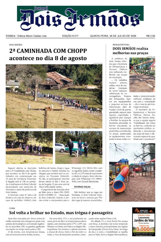 Edição 30-07-2026