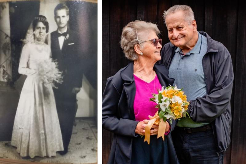 Egon Lauro e Waleria comemoram 60 anos de casados