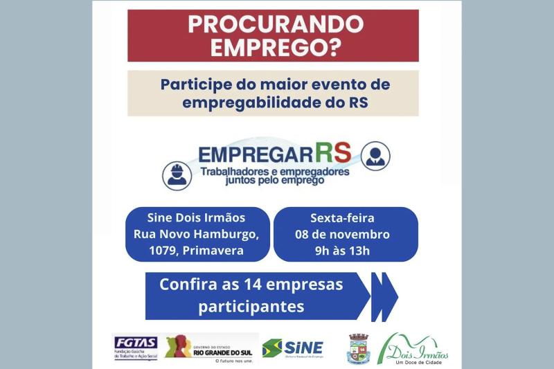 Evento acontece das 9h às 13h