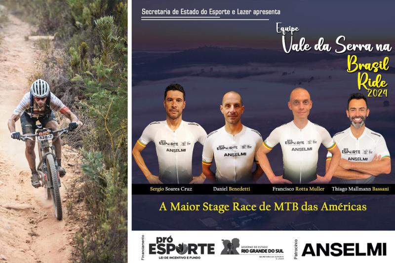 Equipe Vale da Serra embarca para a disputa do Brasil Ride Bahia 2024