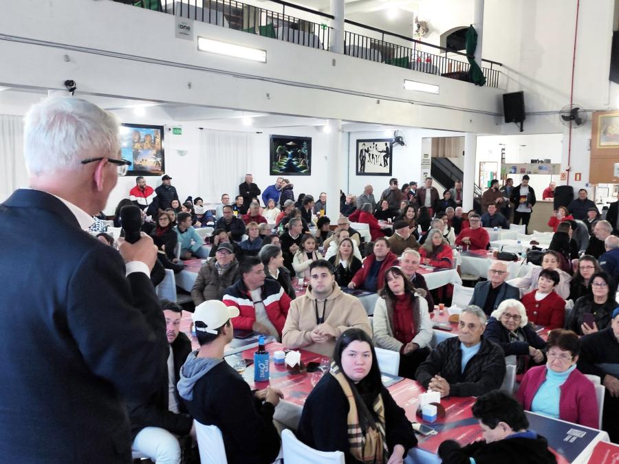 Evento aconteceu na Sociedade Atiradores