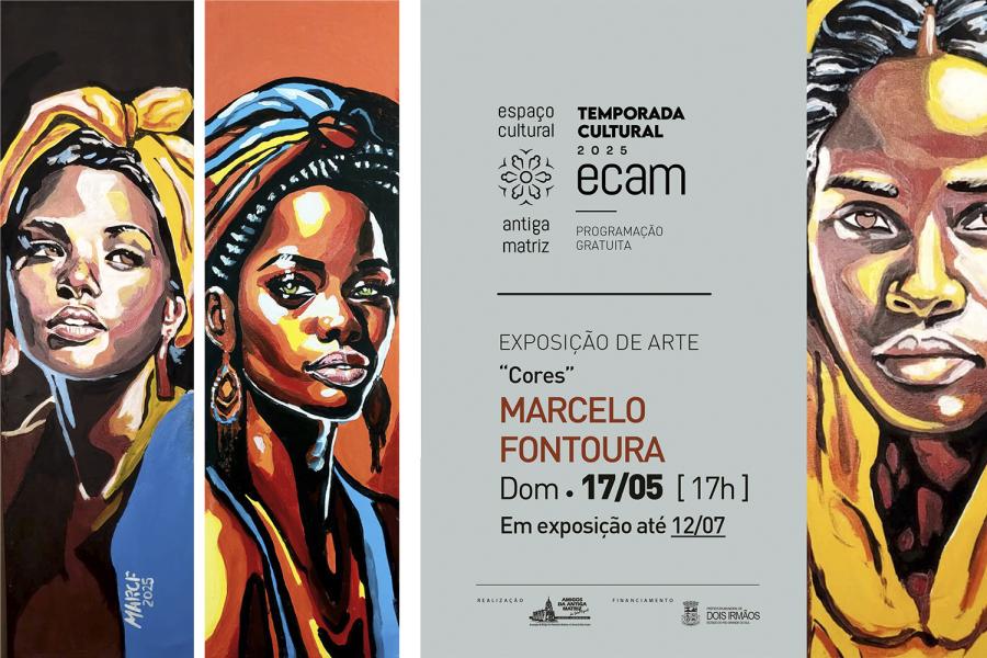 Exposição “Cores”, de Marcelo Fontoura