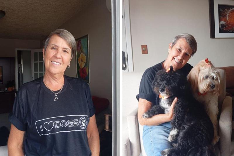 Faleceu Sara Capeletti Braun, uma das fundadoras da Associação dos Animais