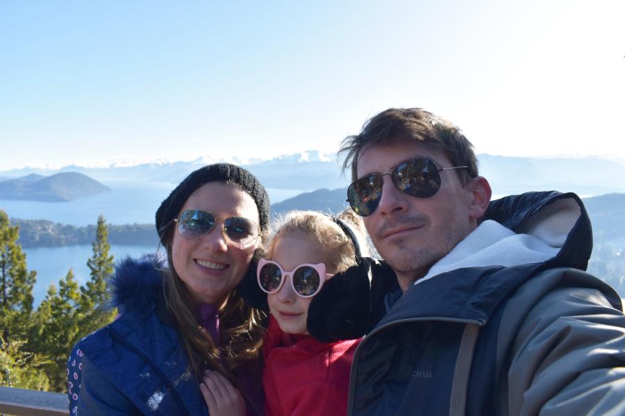 Família já fez algumas viagens pelo Brasil e América do Sul com seu primeiro trailer, carinhosamente apelidado de Corujita