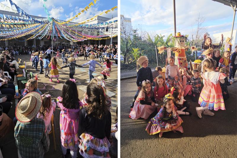 Festa Junina do Imaculada promove ação solidária em benefício do Abrigo Beija-Flor