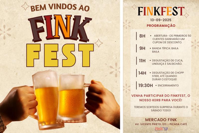 FinkFest anima Picada Café com música, degustações e promoções especiais