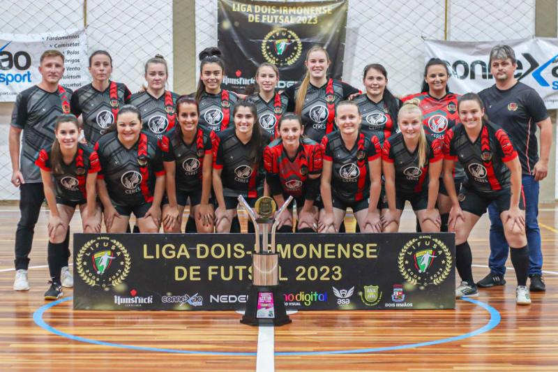 Atenas é a atual campeã do futsal Feminino (Foto: Mateus Rodrigues)