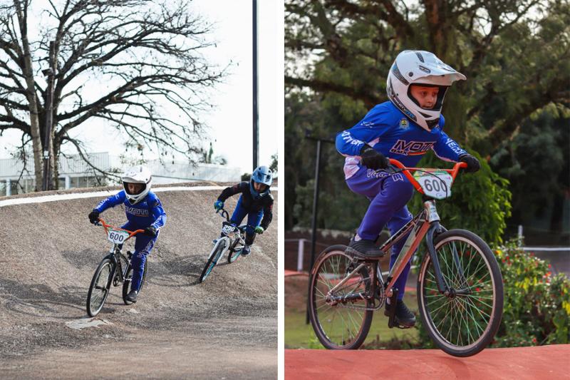 Garoto dois-irmonense de 7 anos começa a disputar competições de BMX 