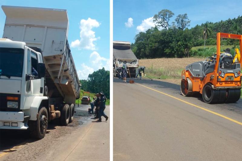 Infraestrutura e Serviços Públicos realiza recomposição asfáltica em 15 ruas