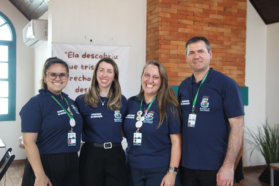 Integrantes da Secretaria de Educação