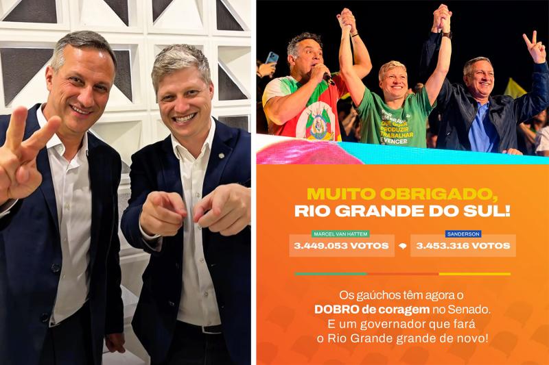 Juntos, Marcel e Sanderson receberam quase 7 milhões de votos 