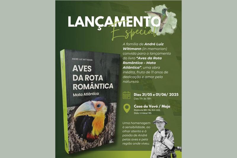 Aves da Rota Romântica – Mata Atlântica (Divulgação)