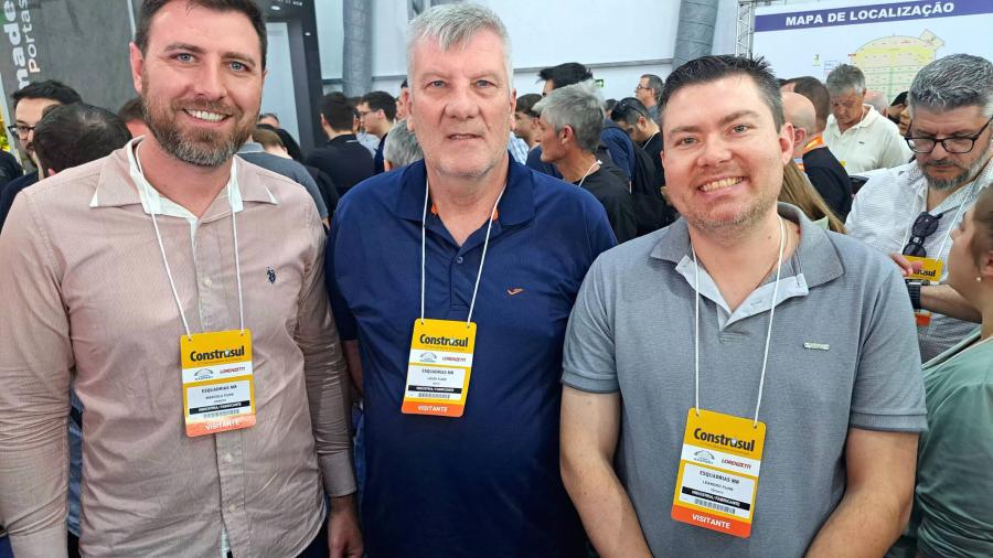 Marcelo Fuhr, Lauri Fuhr e Leandro Fuhr
