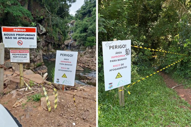 Meio Ambiente reforça alerta sobre os perigos nas águas do Arroio Feitoria