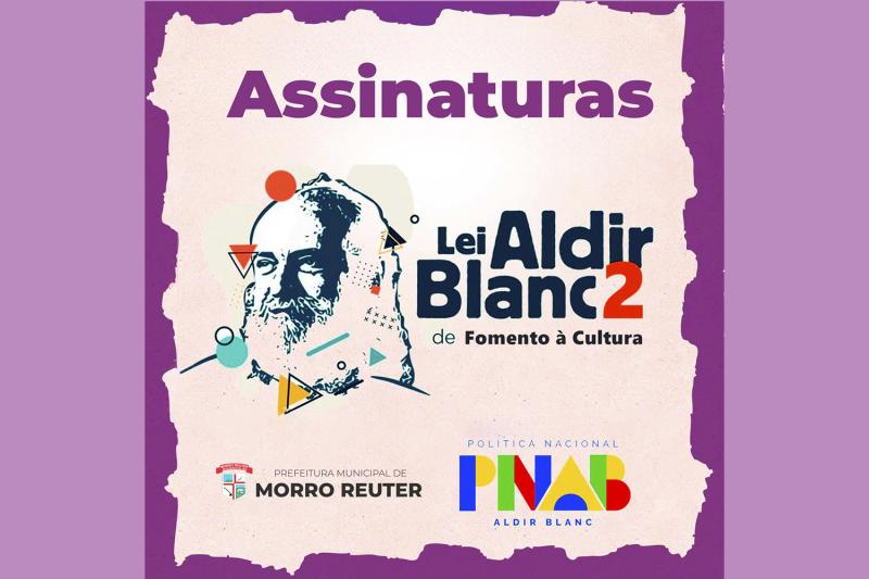 Morro Reuter tem 11 agentes culturais habilitados para a Lei Aldir Blanc